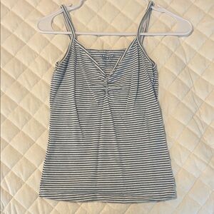 Brandy Melville Black and White Striped Camisole